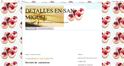 Desktop Screenshot of detallesensanmiguel.blogspot.com