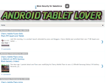 Tablet Screenshot of androidtabletlover.blogspot.com