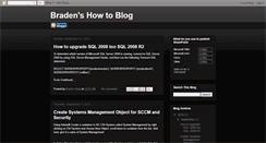 Desktop Screenshot of bradenvoigt.blogspot.com
