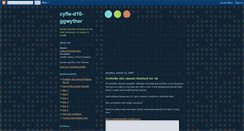 Desktop Screenshot of cyfle-d10-ggwyther.blogspot.com