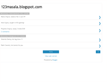 Tablet Screenshot of 123masala.blogspot.com