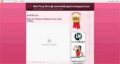 Desktop Screenshot of bobfengshui.blogspot.com