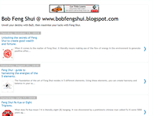 Tablet Screenshot of bobfengshui.blogspot.com