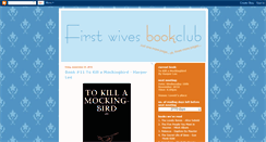 Desktop Screenshot of firstwivesbookclub.blogspot.com