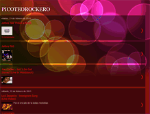 Tablet Screenshot of picoteorockero.blogspot.com