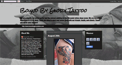 Desktop Screenshot of boundbyglorytattoo.blogspot.com