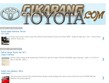 Tablet Screenshot of cikarangtoyota.blogspot.com
