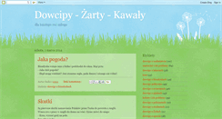 Desktop Screenshot of dobredowcipy.blogspot.com