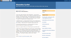 Desktop Screenshot of hiawathacyclist.blogspot.com