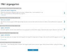 Tablet Screenshot of 1961argangurinn.blogspot.com