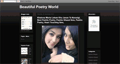 Desktop Screenshot of best-poetryworld.blogspot.com