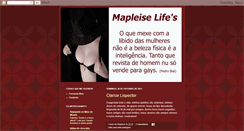 Desktop Screenshot of mapleiselifes.blogspot.com