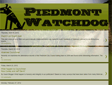 Tablet Screenshot of piedmontok.blogspot.com