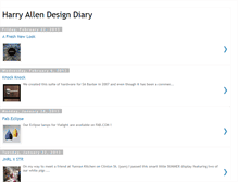 Tablet Screenshot of harryallendesign.blogspot.com