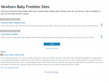 Tablet Screenshot of newbornbabyfreebiessites.blogspot.com