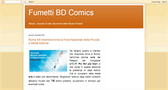 Desktop Screenshot of fumetti-bd-comics.blogspot.com