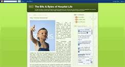 Desktop Screenshot of bitsandbytesofhospitallife.blogspot.com