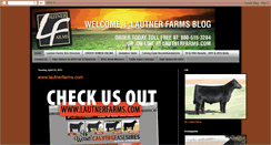 Desktop Screenshot of lautnerfarms.blogspot.com