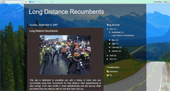 Desktop Screenshot of longdistancebents.blogspot.com