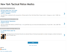 Tablet Screenshot of policemedics.blogspot.com