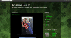 Desktop Screenshot of eriksensdesign.blogspot.com