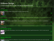Tablet Screenshot of eriksensdesign.blogspot.com
