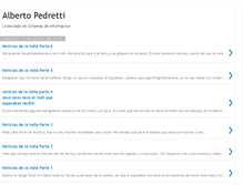 Tablet Screenshot of albertopedretti.blogspot.com
