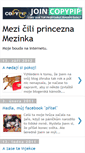 Mobile Screenshot of mezinka.blogspot.com