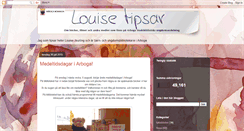 Desktop Screenshot of louisetipsar.blogspot.com