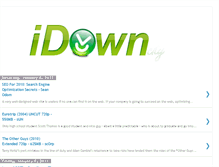 Tablet Screenshot of idowncity.blogspot.com