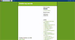 Desktop Screenshot of mobiletopsecrets.blogspot.com