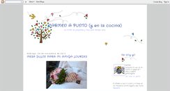 Desktop Screenshot of carmenapunto.blogspot.com