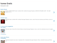 Tablet Screenshot of iconos-gratis.blogspot.com