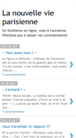 Mobile Screenshot of nouvellevieparisienne.blogspot.com