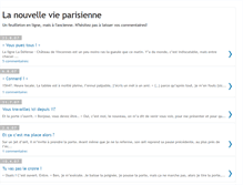 Tablet Screenshot of nouvellevieparisienne.blogspot.com