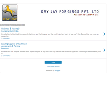 Tablet Screenshot of kayjayforgings.blogspot.com