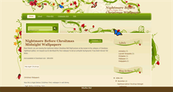 Desktop Screenshot of nightmare-before-christmas-wallpaper.blogspot.com
