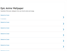 Tablet Screenshot of epic-anime-wallpaper.blogspot.com