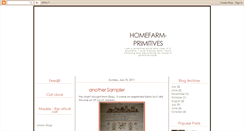 Desktop Screenshot of home-farm-primitives.blogspot.com