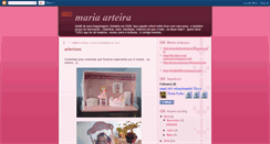 Desktop Screenshot of mariaarteiraatelie.blogspot.com