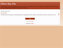Tablet Screenshot of ellisonbayarts.blogspot.com