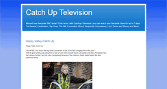 Desktop Screenshot of catchuptelevision.blogspot.com