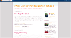 Desktop Screenshot of mykindergartenchaos.blogspot.com