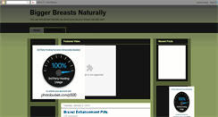 Desktop Screenshot of bigger-breasts101.blogspot.com