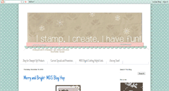 Desktop Screenshot of istampicreateihavefun.blogspot.com