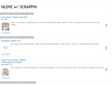 Tablet Screenshot of nlovewithscrappin.blogspot.com