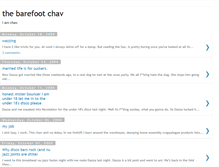 Tablet Screenshot of barefootchav.blogspot.com