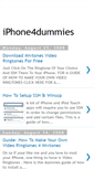 Mobile Screenshot of iphone4dummies.blogspot.com