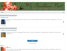 Tablet Screenshot of myswallowsnest.blogspot.com