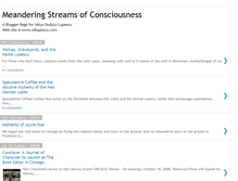 Tablet Screenshot of meanderingstreams.blogspot.com